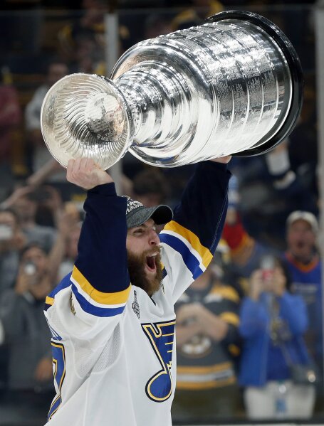 Blues championship top jersey